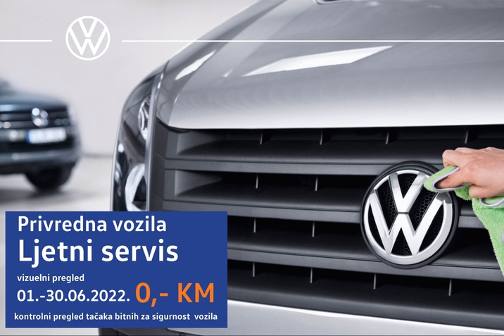 Ljetni servis  - VW Privredna vozila