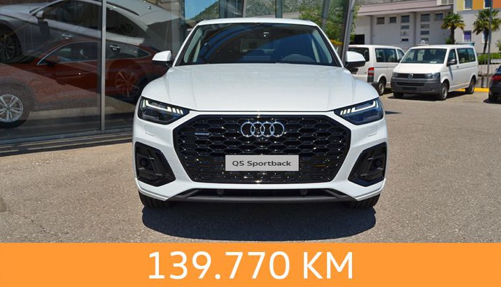 Audi Q5 Sportback S Line Glacier White